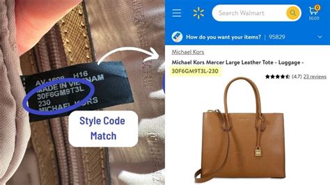 how to read a michael kors purse tag|Michael Kors bag number lookup.